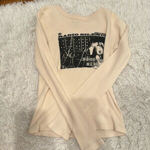 Brandy Melville long sleeve, Radiosilence, barely worn